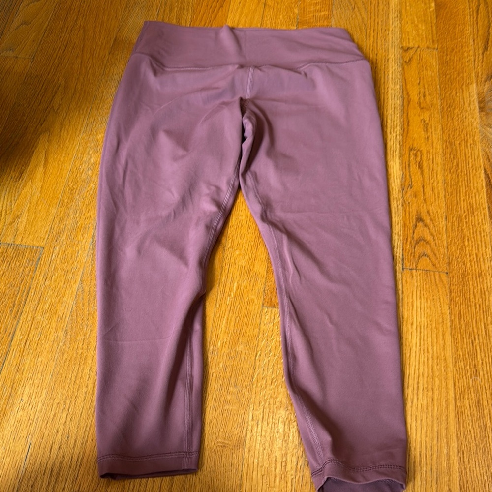 Athleta Purple Leggings Stretchy Athletic Bottoms